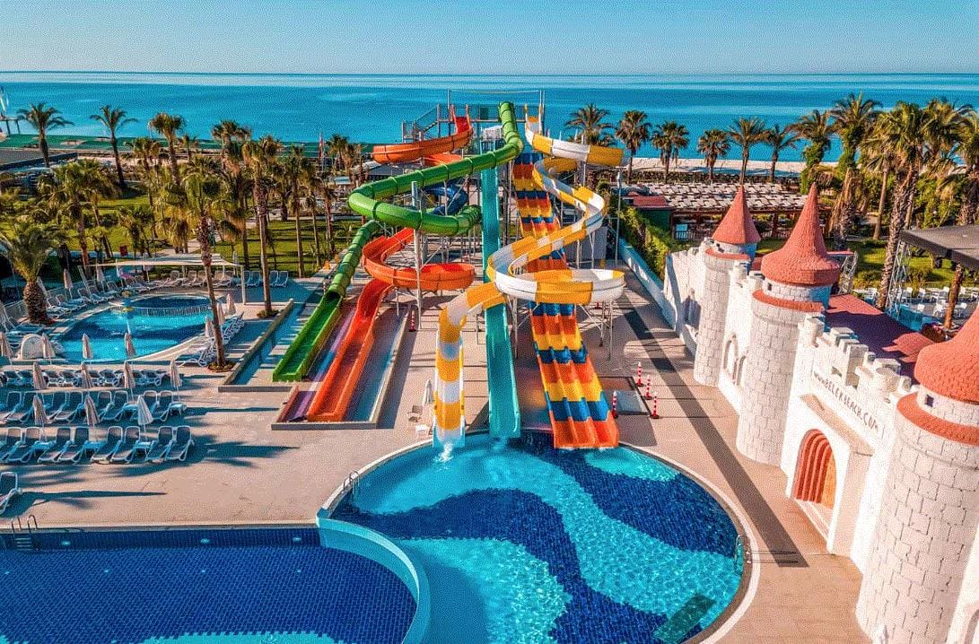 Belek Beach Resort: vijfsterren resort direct aan het strand