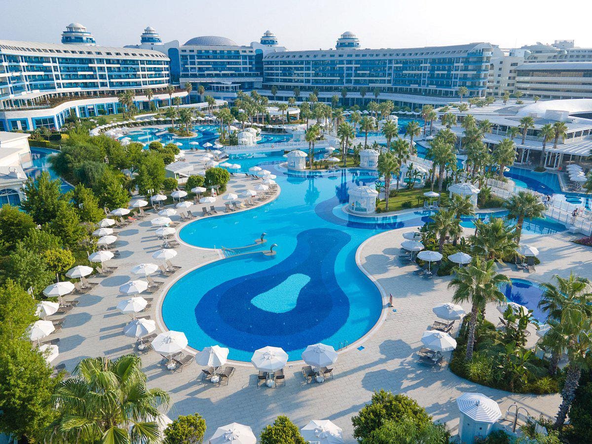Sueno Deluxe Belek: direct aan het strand met aquapark